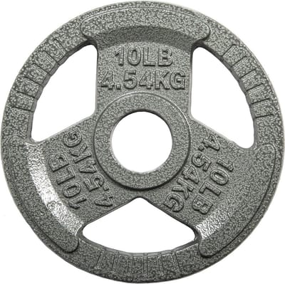 Halterschijf van gietijzer voor krachttraining en gewichtheffen - 4,5 kg
