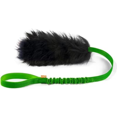 Hond Touwspeelgoed Interactief Hond Bungee Achtervolger Speelgoed Met Rubberen Bal Huisdier Trekspeelgoed Schapenvacht Voor Middelgrote Grote Honden Oefening Buiten