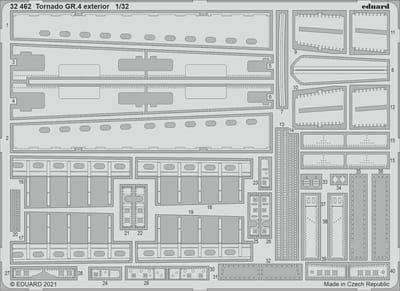 Eduard Modelbouwdecoratie - 32462 Tornado GR.4 exterior for Photo-etch