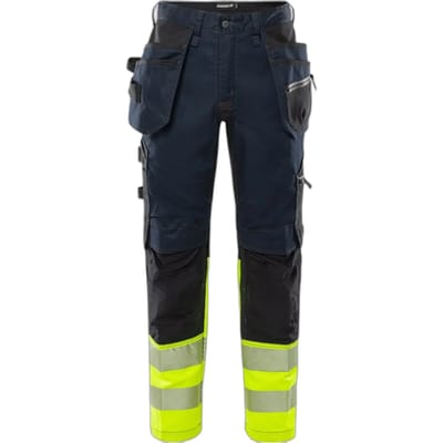 Fristads Signaliserende kleding High Vis stretchbroek voor vakmensen KL 1 2906 Gwm 301441