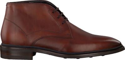 Floris van Bommel - BUMPI 01.03 - Nette herenschoenenBusiness half-hoog - Kleur: Bruin - Maat: 39.5