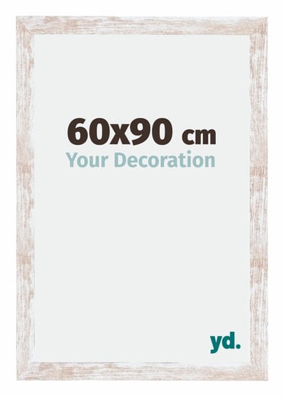 Your Decoration - Fotolijst 60x90 cm - MDF - White Wash - Catania