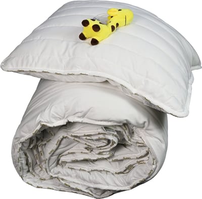 Polydaun Charly kinderstarterset - 4-seizoenen dekbed (140x200 cm) - kinderhoofdkussen (55x65 cm) - verrassing - Isocraft® vulling