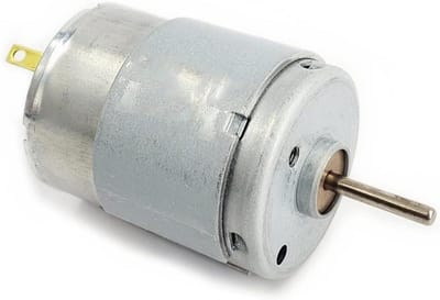 Kleine Motor - DC Motor - Hobby Projecten - Hoog Kracht - 385 Model - Zilver