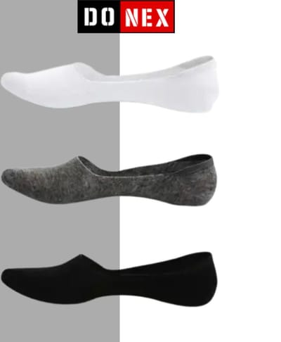 Footies - Onzichtbare anti-slip sneakersokken - Bamboe - 6 paar - Naadloos - Mix - Maat 39-45