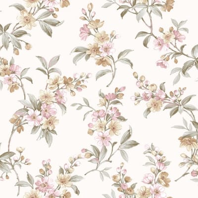 Noordwand-Behang-Blooming-Garden-6-Flowers-roze-en-beige