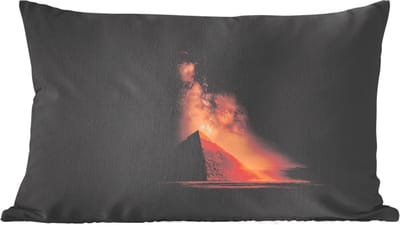 Sierkussens - Kussentjes Woonkamer - 60x40 cm - Piramide - Woestijn - Licht