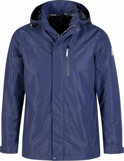 BJØRNSON Remmolt Regenjas - Zomerjas Heren - Winddicht - Maat XL - Donkerblauw