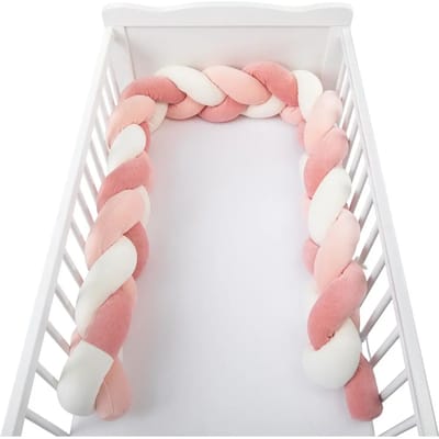 Gevlochten bedomranding voor baby's FreeON by Bubaba