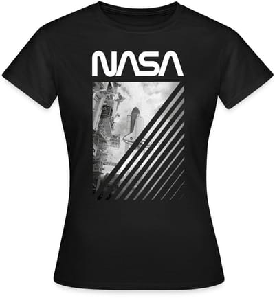 NASA Official Merchandise Space Shuttle 6 T-Shirt Dames