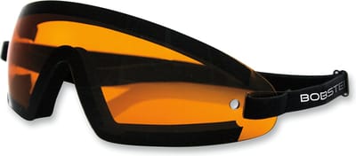 Bobster Wrap Around Zonnebril - Motorbril Heren - Sportbrillen Heren - Glaskleur - Oranje