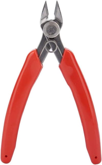 Diagonale Tang - Kabelknipper - Draad Knippen - Koolstofstaal - Compact - Zwart