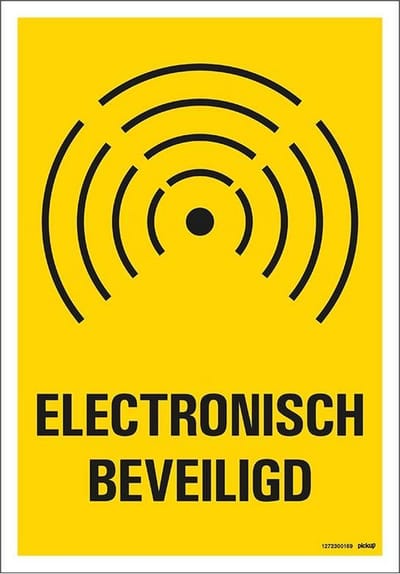 Pickup bord 23x33 cm Combinatie - Electronisch beveiligd - alarm