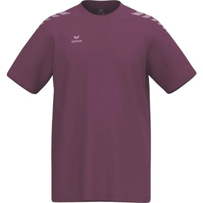 Erima Cmpt 3 Wings T-Shirt Kinderen - Burgundy / Lavender | Maat: 140