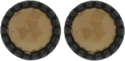Behave - Oorstekers - Rond 1,3 cm - Bruin