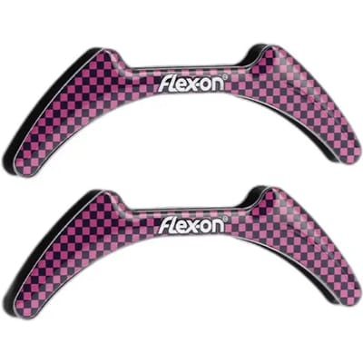 Roze stijgbeugels stickertjes Flex-On Mad