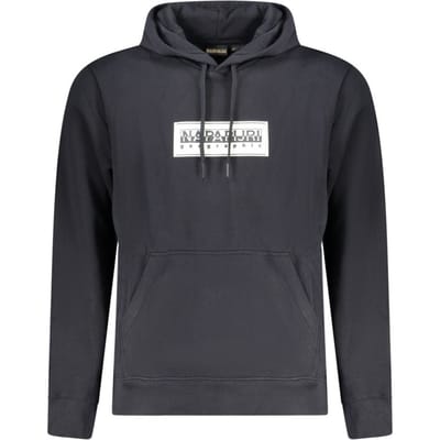 Napapijri Zwarte Katoenen Trui Met Relaxed Fit