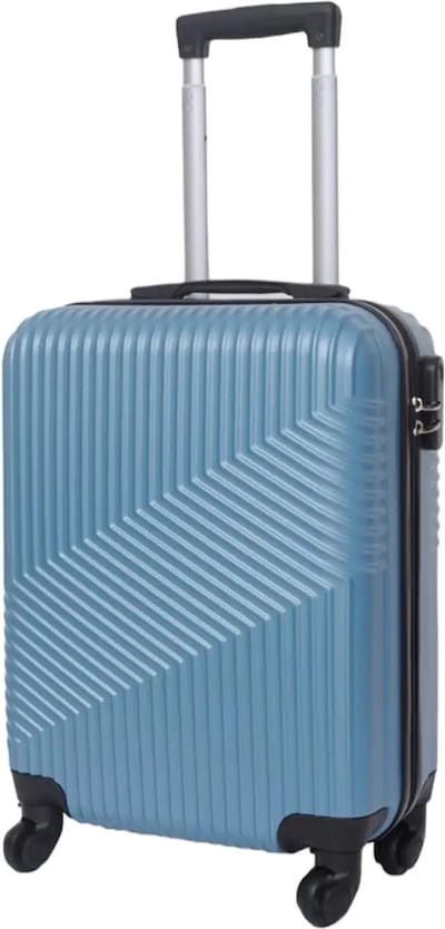 Koffer - Vliegtuig Handbagage - Reiscabine Trolley - Koffers - 4 Wielen - Groen - Met Telescopisch Handvat - 55X35X20Cm