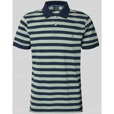 modern fit poloshirt met logo-stitching