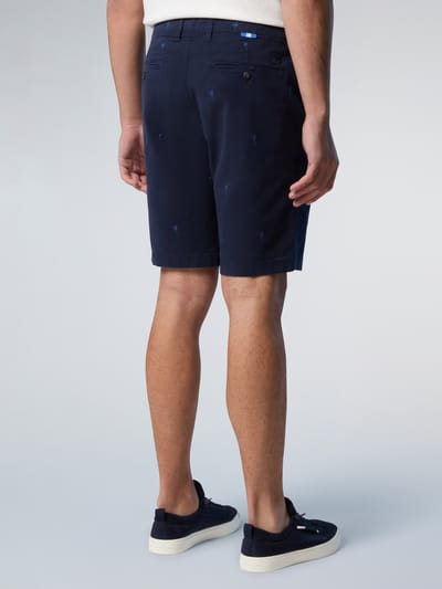 North Sails Chino korte broek Vrijheid geborduurd