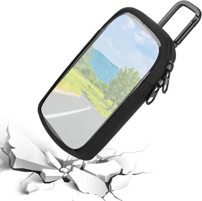 Mediaspeler Etui - Draagbare Muziekhoes - Veilige Opslag - Touchscreen Toegang - 14.5 cm - Zwart