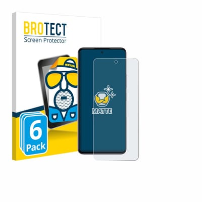 BROTECT - Screenprotector voor realme P4x - Folie Beschermfolie matte 6 Stuks