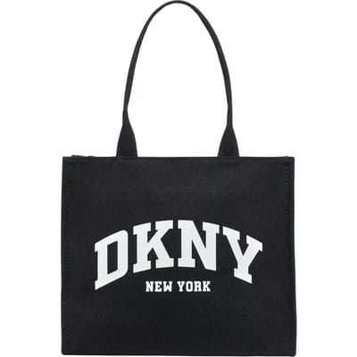 DKNY schoudertas shopper Hadlee Tote Bag Black / Silver zwart