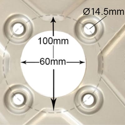 20,5x8,0-10 aanhangwagenwielen, 100 mm PCD, Wanda P815, straatlegaal, draagvermogen 412 kg (set van 2)