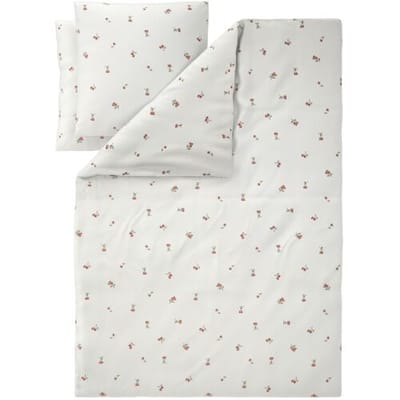 LIVARNO Mousseline dekbedovertrek 200 x 200 cm (Kersen)