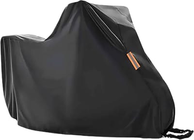 Lightyourbike ® SHIELD - Scooterhoes & Motorhoes - Maat L - Waterdicht - Incl. Opbergzak