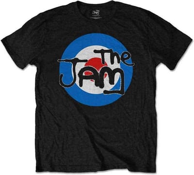 The Jam - Target Logo Heren T-shirt - S - Zwart
