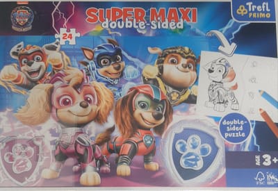 Puzzle Super Maxi Psia drużyna w akcji 24 - Puzzel Super Maxi Hondenteam in actie 24