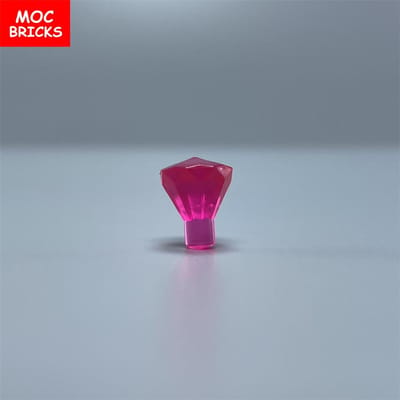 100 stukspartij MOC Stenen Rots 1x1 Juweel 24 Facetten Schat Diamant Edelsteen 28556 30153 Bouwstenen ZELF DOEN Speelgoed Voor Kindercadeaus