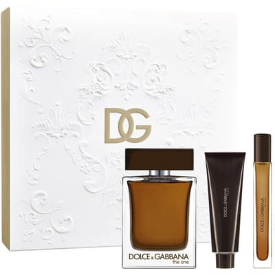 Parfumset voor Heren Dolce & Gabbana THE ONE FOR MEN 3 Onderdelen