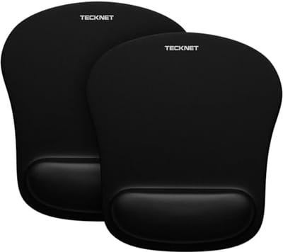 Ergonomische Muismat met Gelkussen en Polsondersteuning - 2 Stuks