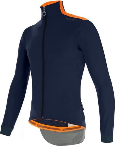 Santini Fietsjack lange mouwen Blauw Heren - Vega Multi Jacket Nautica Blue - M