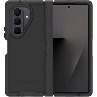 OtterBox Defender Pro XT Hoesje Geschikt voor Samsung Galaxy Z Fold 8 - Back Cover Compatibel met MagSafe & Qi2 - Beschermhoes Zwart