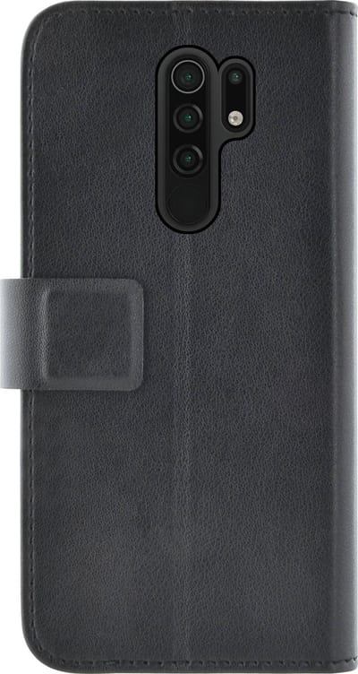 Azuri Xiaomi Redmi 9 hoesje - Walletcase - Zwart
