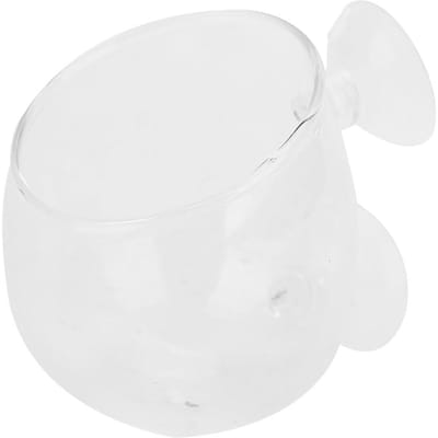 Glas Transparant Kristalhelder Aquarium Waterplant Gras Plantpot Vis Tanks Decoratie Benodigdheden white