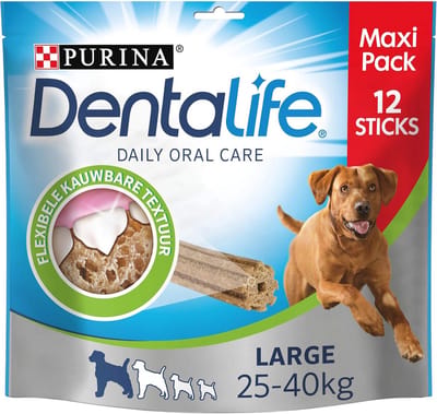 Kauwsnacks voor Grote Honden - Dentalife 426g (Doos van 5)
