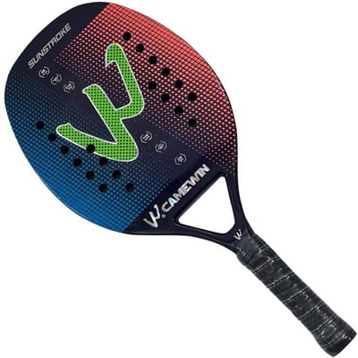 Nieuwe Strandrackets 3K Materiaal Speelt Beter Vlak van Racket Nieuw Ontwerp Visie zwart