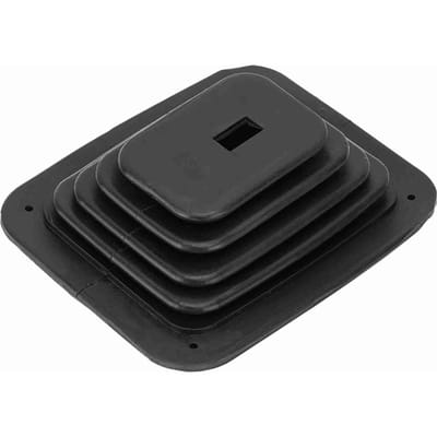 Soufflet de Levier de Vitesse en Caoutchouc pour Voiture Remplacement pour GM350 noir