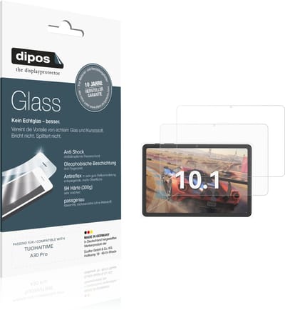 dipos – 2x Matte Pantserfolie geschikt voor TUOHAITIME A30 Pro | 9H Screenprotector