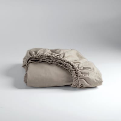 Cinderella - Weekend - Hoeslaken - Tot 25 cm matrashoogte - 200x210 cm - Taupe