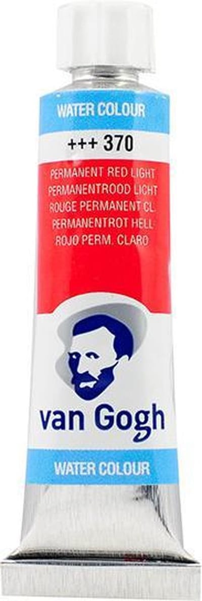 Van Gogh Aquarelverf Tube - 10 ml 370 Permanentrood licht