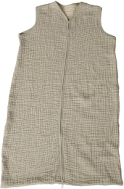 Quax Natural Muslin Tetra Slaapzak - 3/20md - 70cm - Grey/ecru