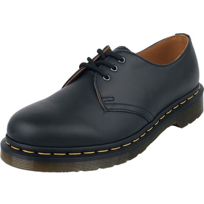 Dr. Martens - Rockabilly Veterschoenen - 1461 Black Nappa - EU37 tot EU46 - zwart
