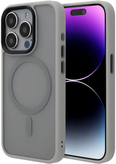 ScreenArmor MagAir Case voor Apple iPhone 15 Pro - Grijs