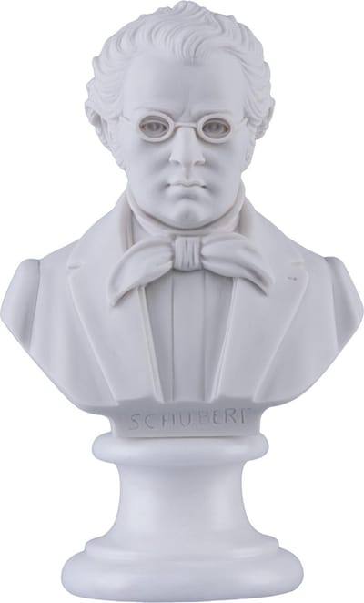 Music Gifts - Albast borstbeeld Franz Liszt 30 cm
