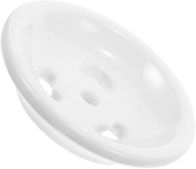 Urinoir Filterdeksel - Afvoer Stopper - Hygiëne Behoud - Keramisch Materiaal - 7 x 7 x 1.5 cm - Wit